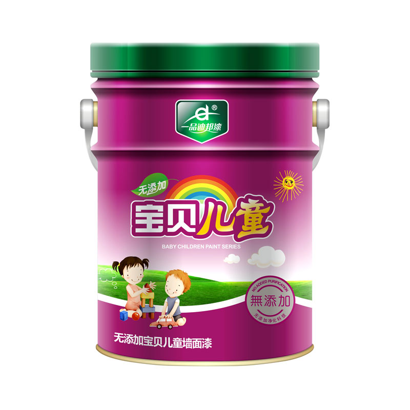 無添加寶貝兒童內墻漆系列5L